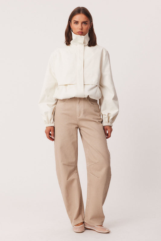 Image of Coats & Jackets. Productname: SNDYS EZRAH JACKET in Off White colour by brand - SNDYS