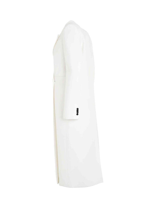 KHAITE Cobble Coat (White)