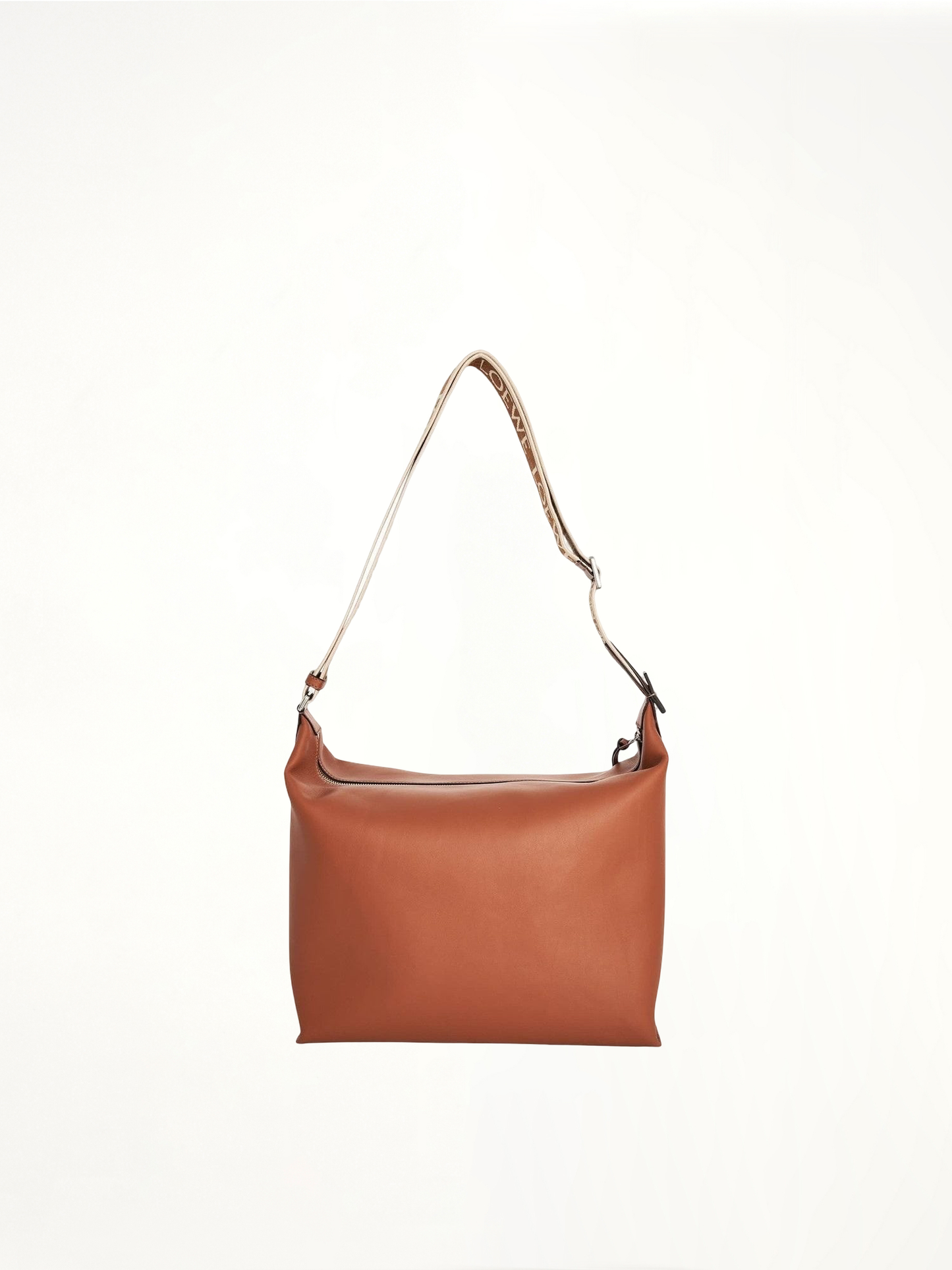 LOEWE Cubi Crossbody Bag (Tan)