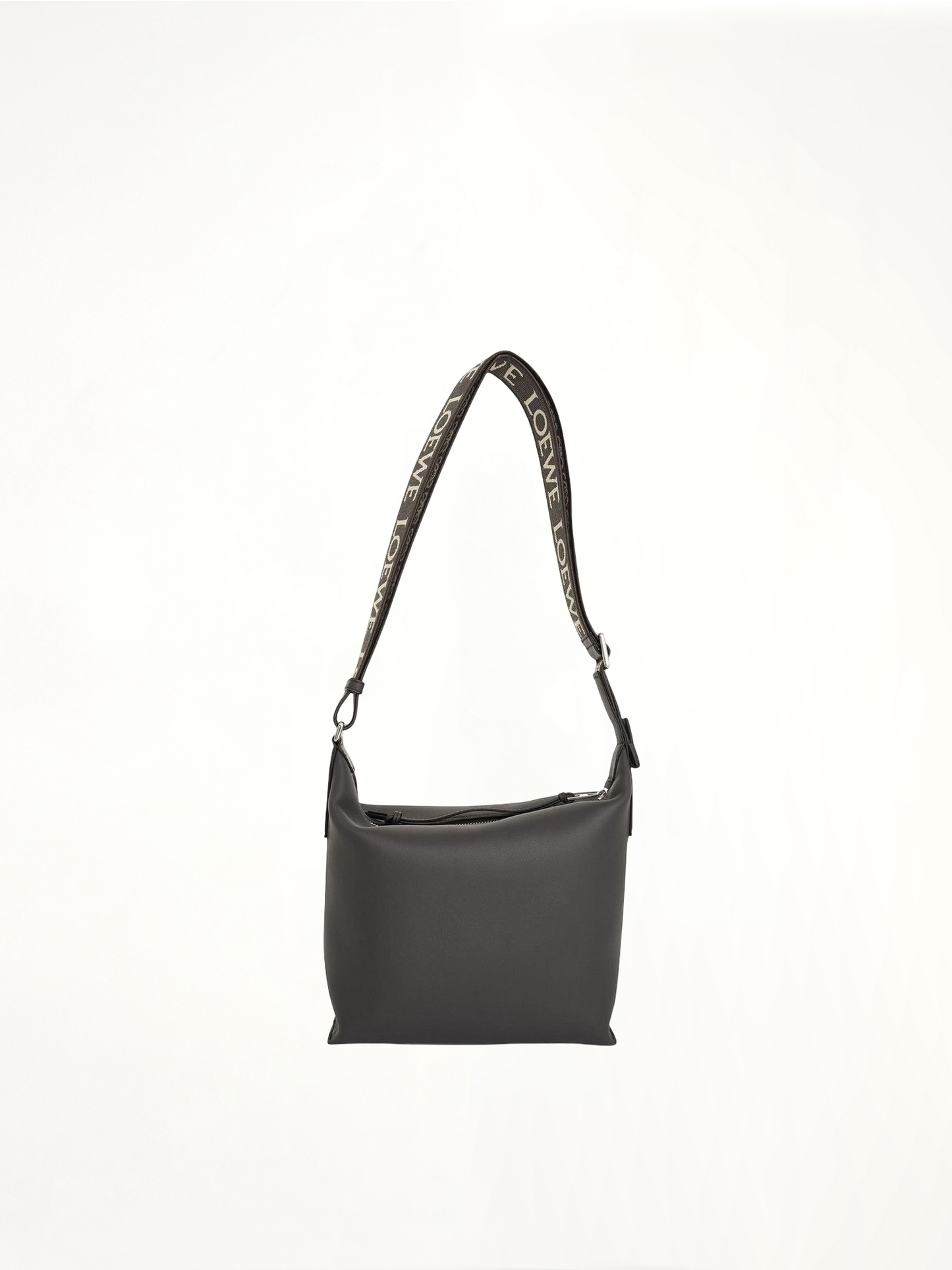 LOEWE Cubi Small Crossbody Bag (Grey)