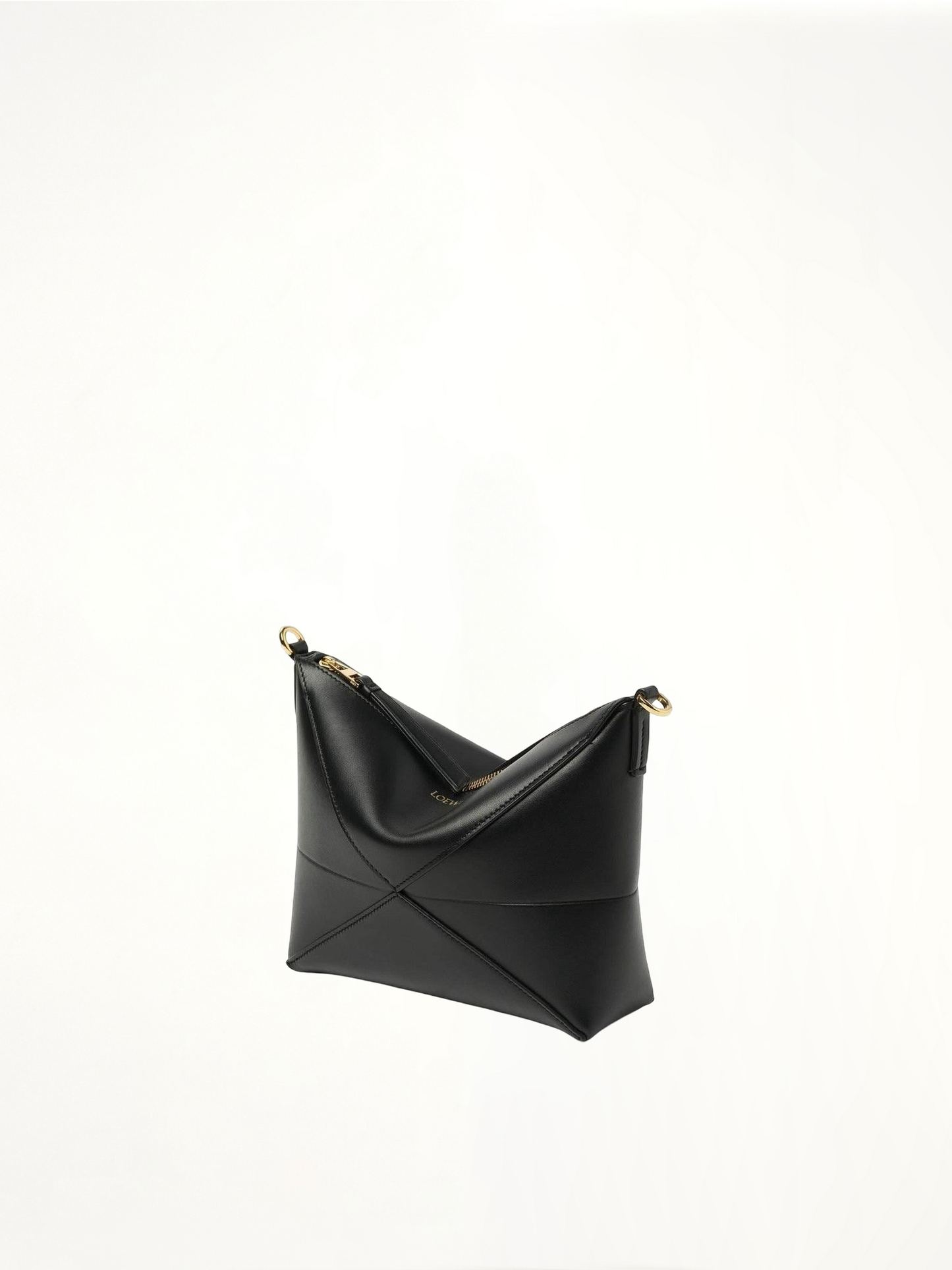 LOEWE Puzzle Fold Pouch (Black)