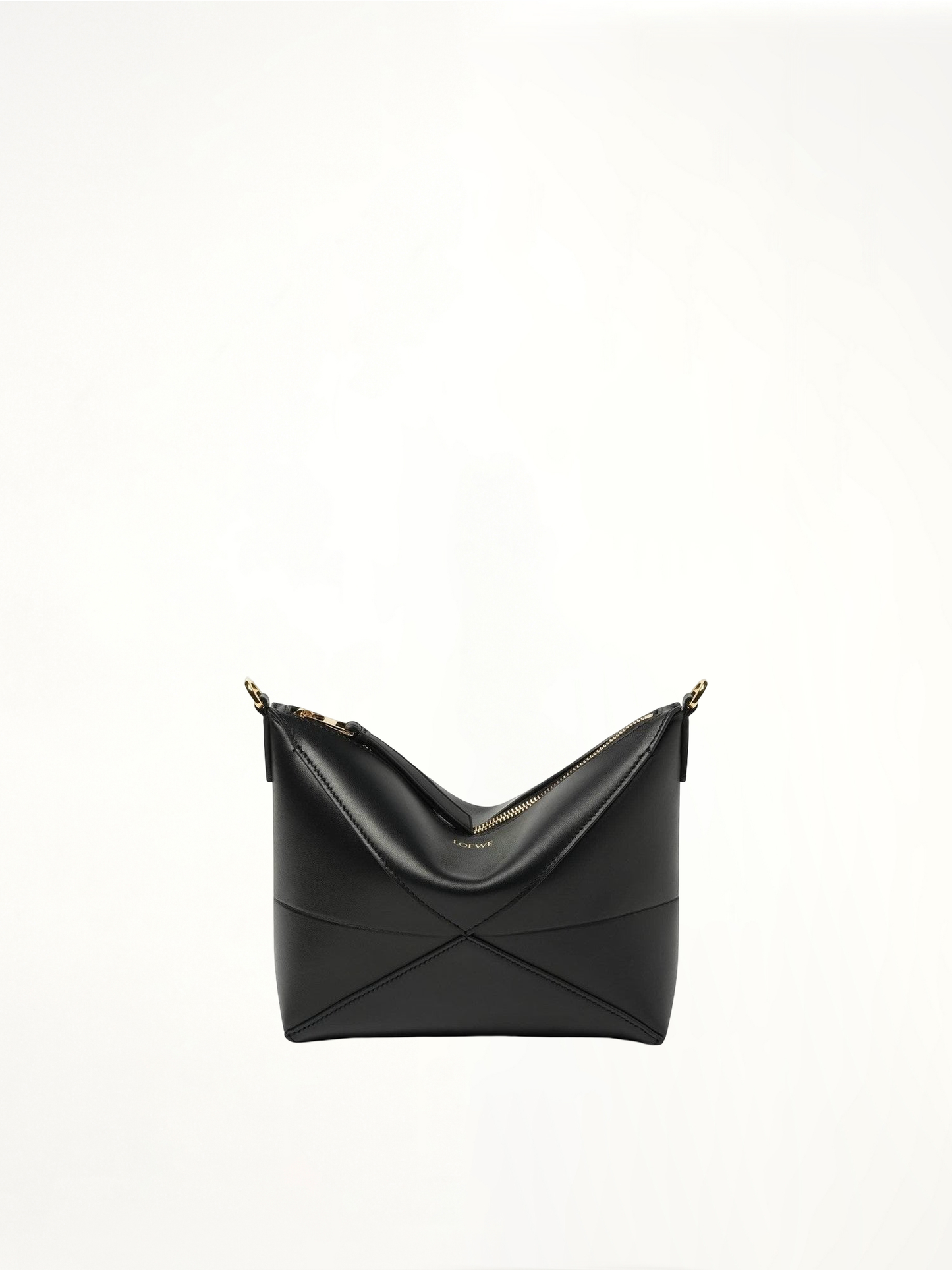 LOEWE Puzzle Fold Pouch (Black)