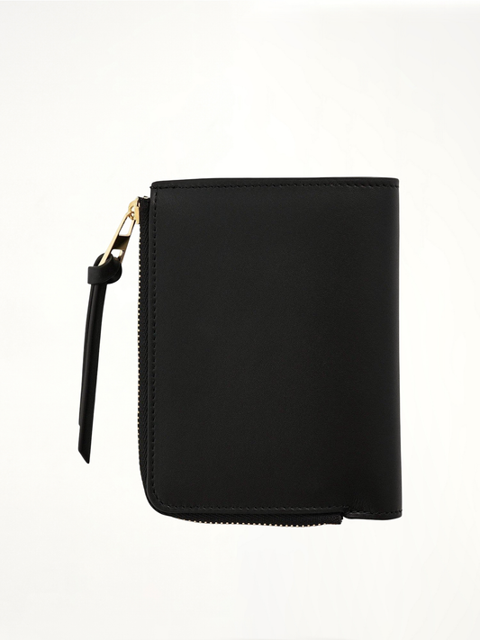 LOEWE Loewe Embossed Slim Zip Wallet (Black)