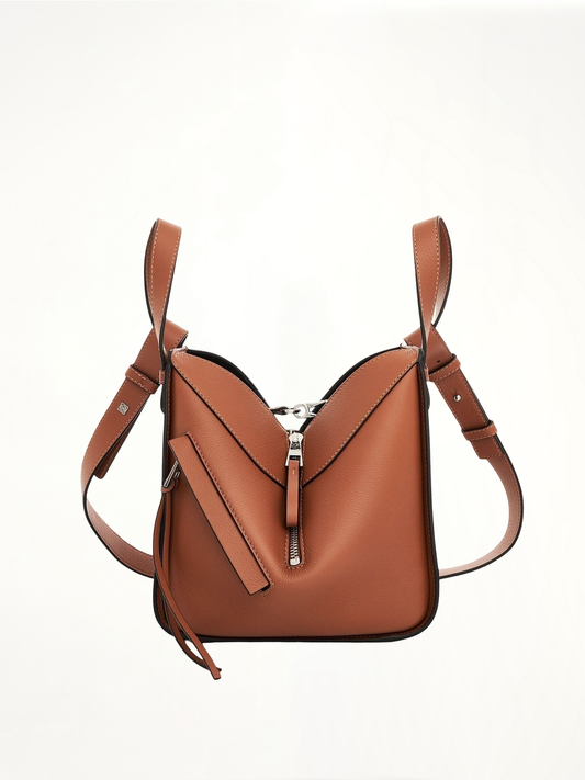 LOEWE Hammock Compact Bag (Tan)