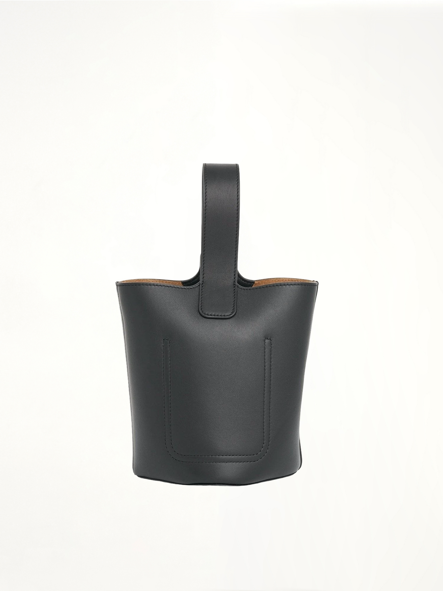 LOEWE Mini Pebble Bucket Bag (Black)