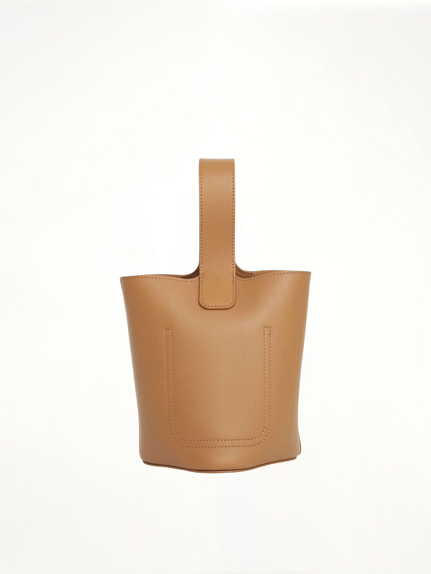 LOEWE Mini Pebble Bucket Bag (Brown)
