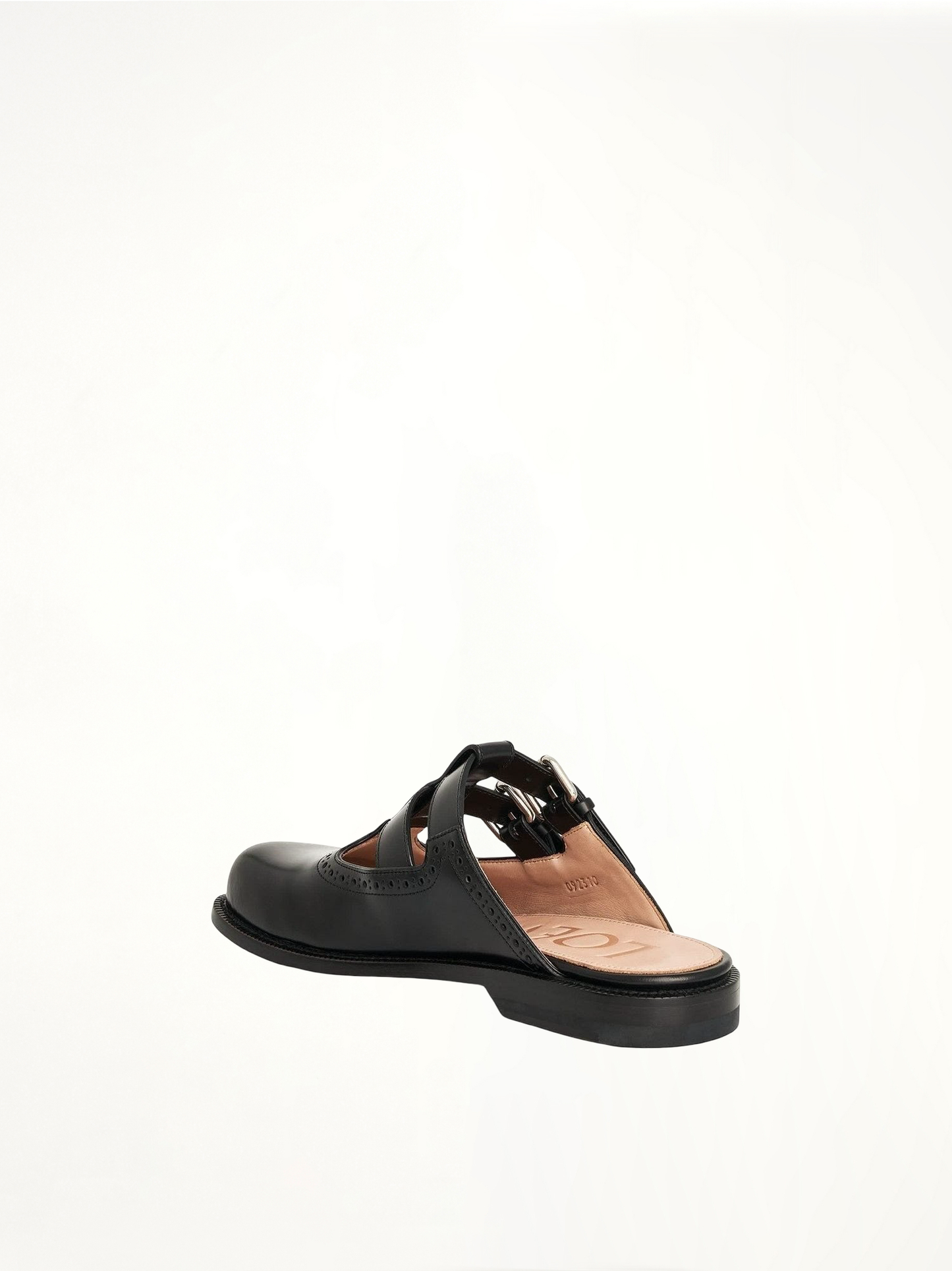 LOEWE Campo Mary Jane Mule (Black)