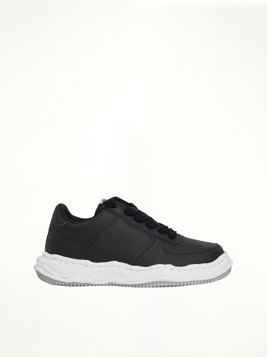 Image of Sneakers. Product name - Wayne OG Sneaker in Black colour by brand - MAISON MIHARA YASUHIRO