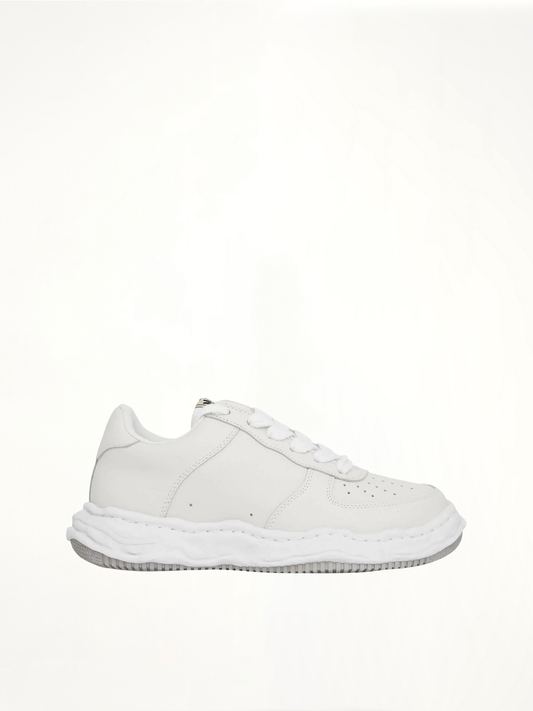 Image of Sneakers. Product name - Wayne OG Sneaker in White colour by brand - MAISON MIHARA YASUHIRO