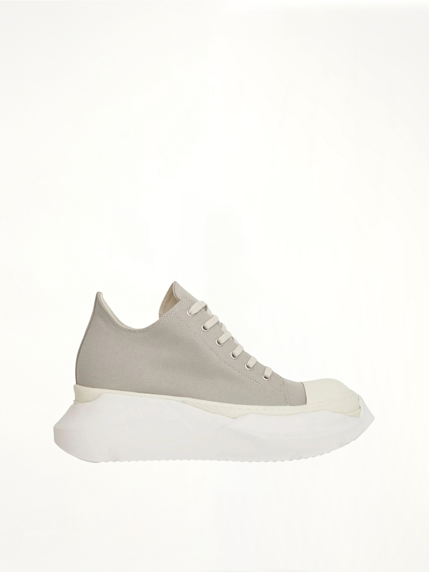 Image of Sneakers. Product name - Abstract Sneaker in White colour by brand - RICK OWENS DRKSHDW