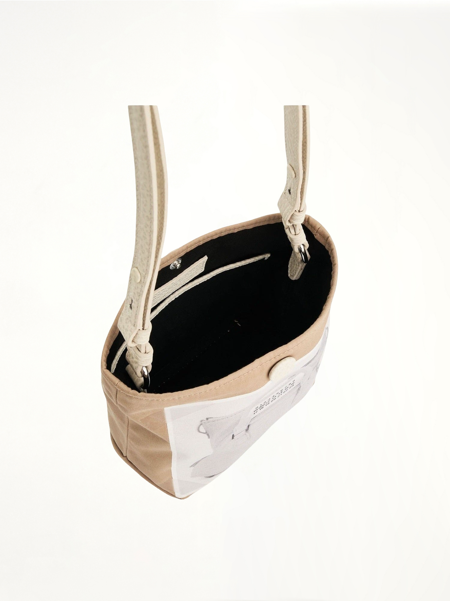 MAISON MARGIELA Trompel L'Oeil 5AC Baby Bag (White)