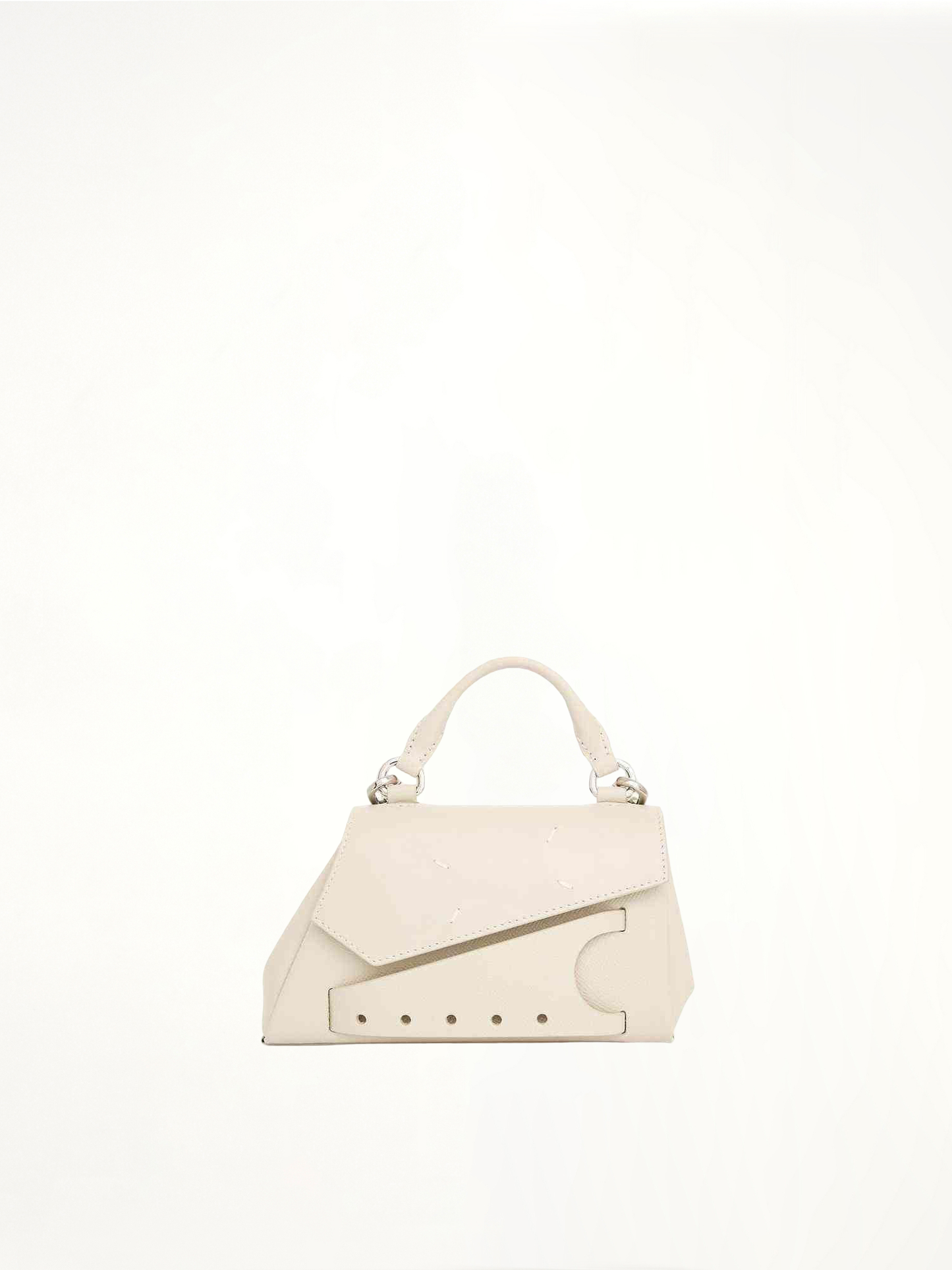 MAISON MARGIELA Micro Snatched Asymmetric Bag (Grey)