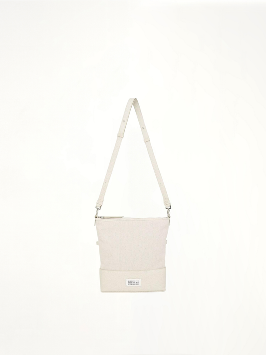 Image of Bags. Productname: Small 5AC Hobo Bag in Grey colour by brand - MAISON MARGIELA