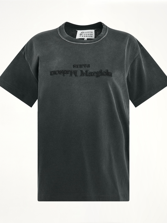 MAISON MARGIELA Reverse Logo T-Shirt (Black)