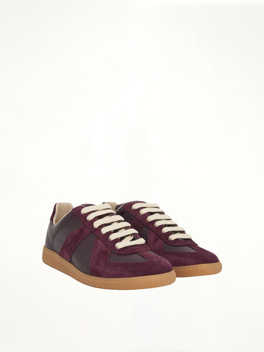 MAISON MARGIELA Replica Leather Sneaker (Purple)