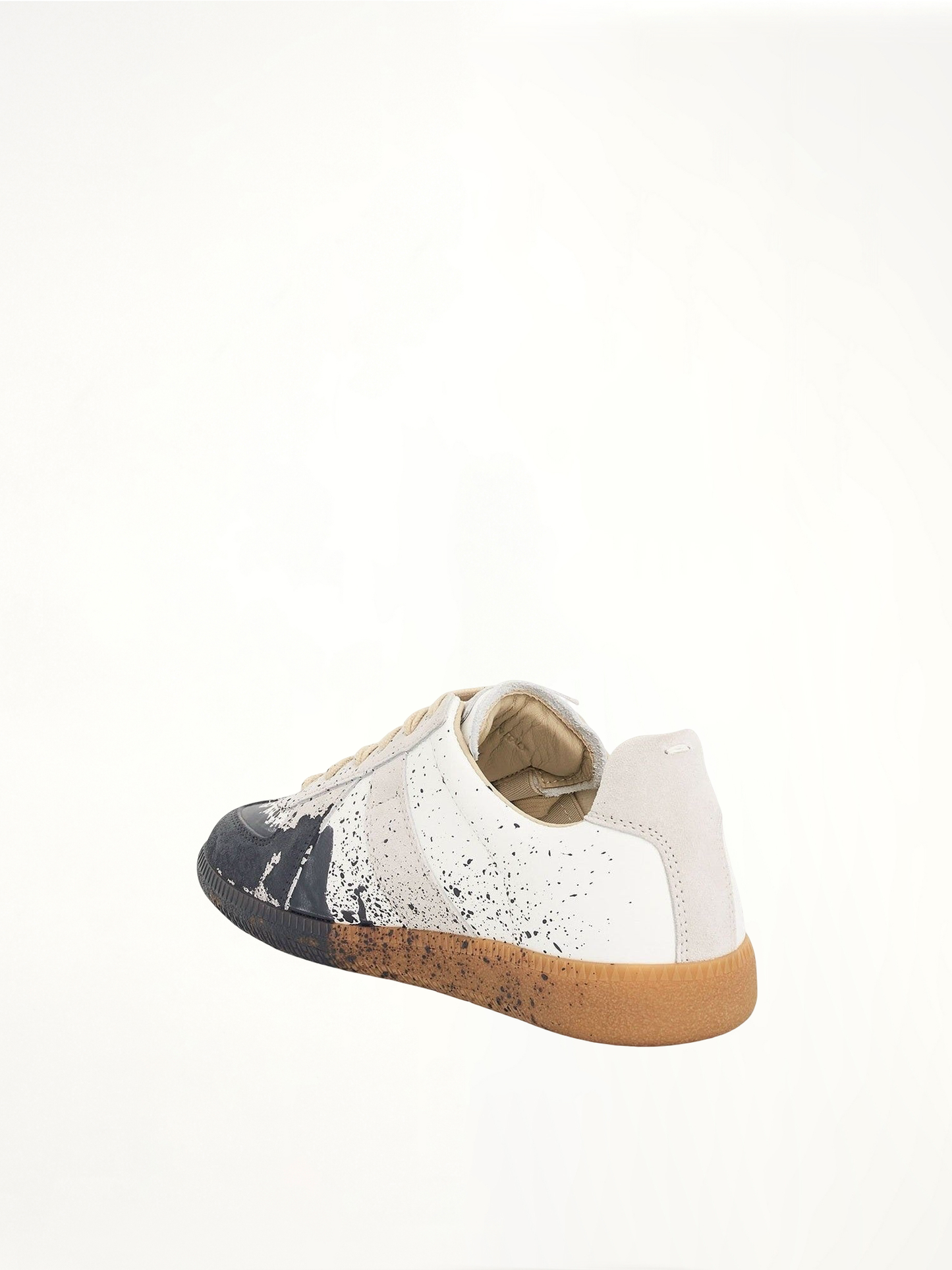 MAISON MARGIELA Replica Paint Splatter Sneaker (White)