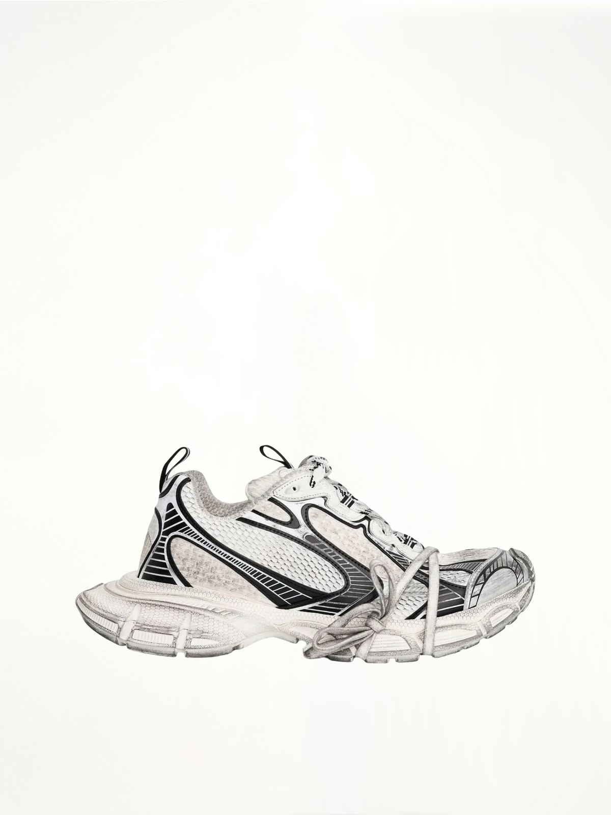 Image of Sneakers. Product name - 3XL Sneaker in White colour by brand - BALENCIAGA