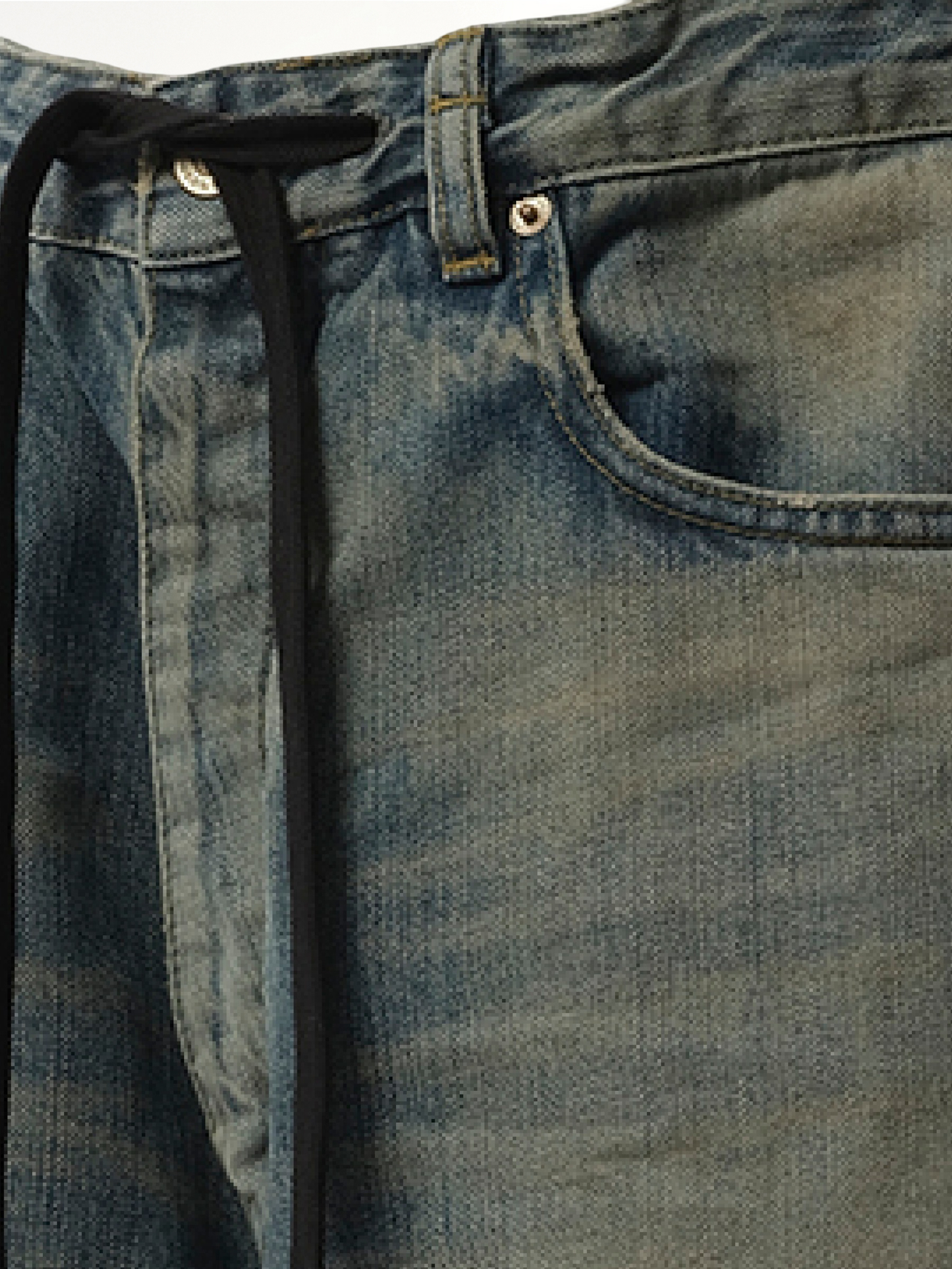 BALENCIAGA Oversized Baggy Jeans (Blue)
