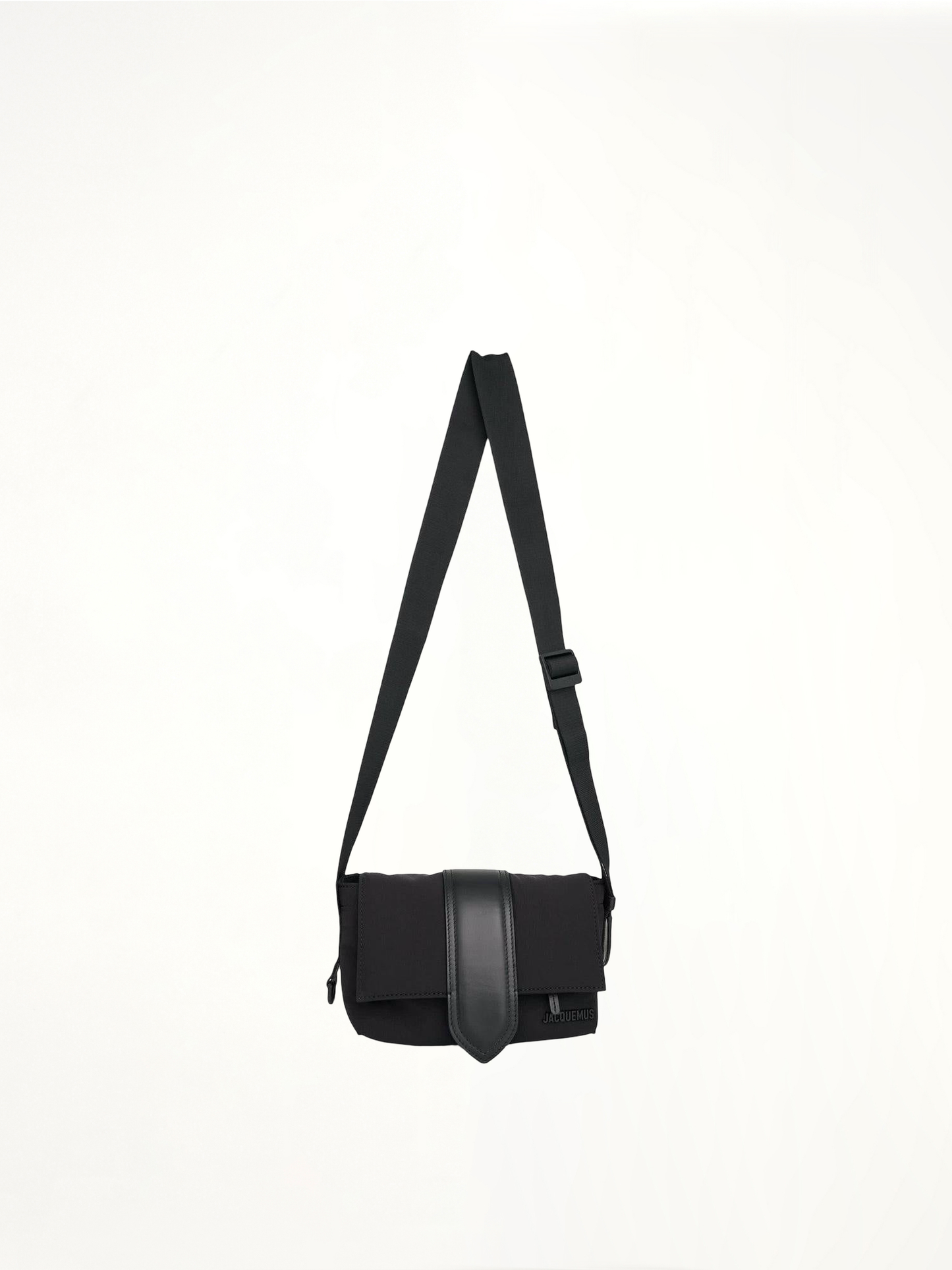 Image of Bags. Productname: JACQUEMUS Le Petit Messenger Bambi Bag in BLACK colour by brand - JACQUEMUS