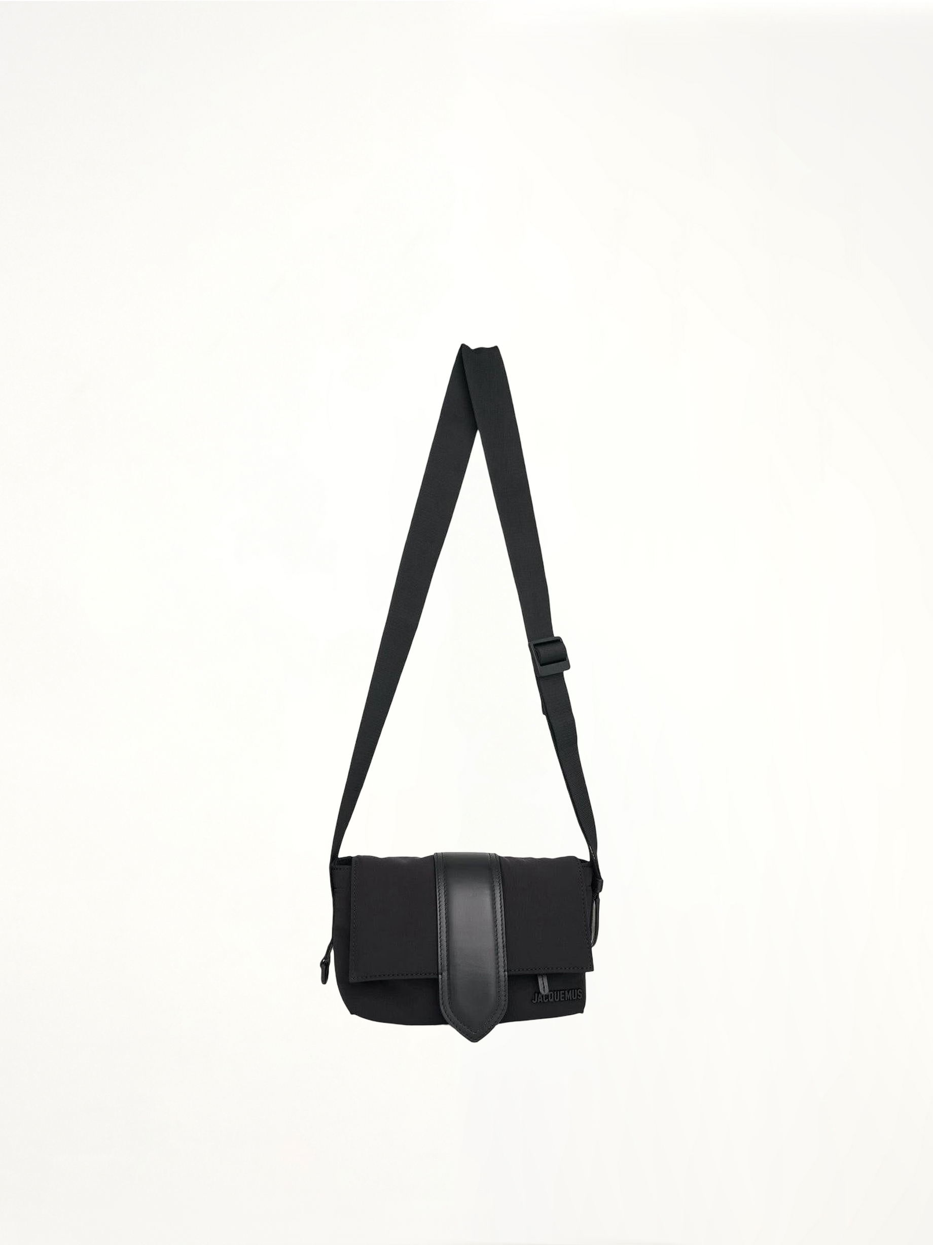 Image of Bags. Productname: JACQUEMUS Le Petit Messenger Bambi Bag in BLACK colour by brand - JACQUEMUS