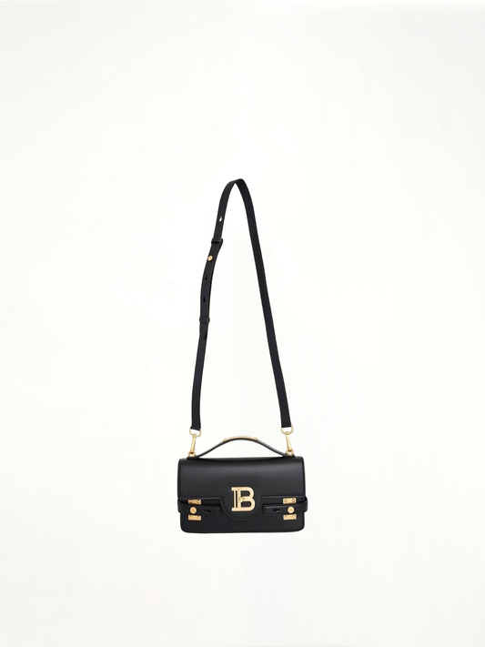 Image of Bags. Productname: BALMAIN B-Buzz Shoulder 24 Bag in BLACK colour by brand - BALMAIN