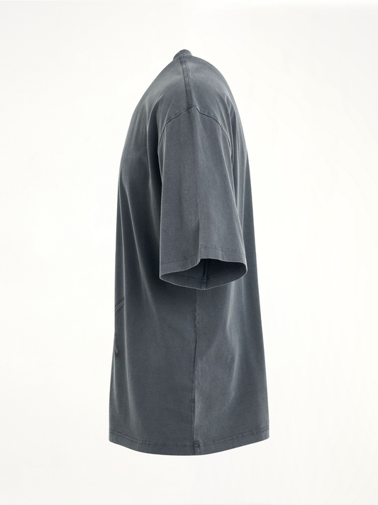 WE11DONE Vintage Horror Print T-Shirt (Navy)