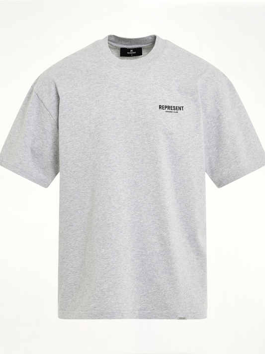 Image of T-Shirts. Productname: New Represent Owners Club T-Shirt in Grey colour by brand - REPRESENT