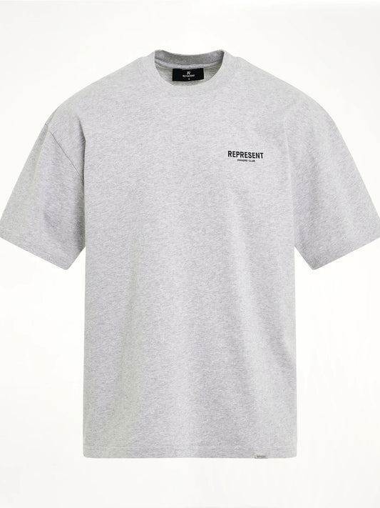 Image of T-Shirts. Product name - New Represent Owners Club T-Shirt in Grey colour by brand - REPRESENT