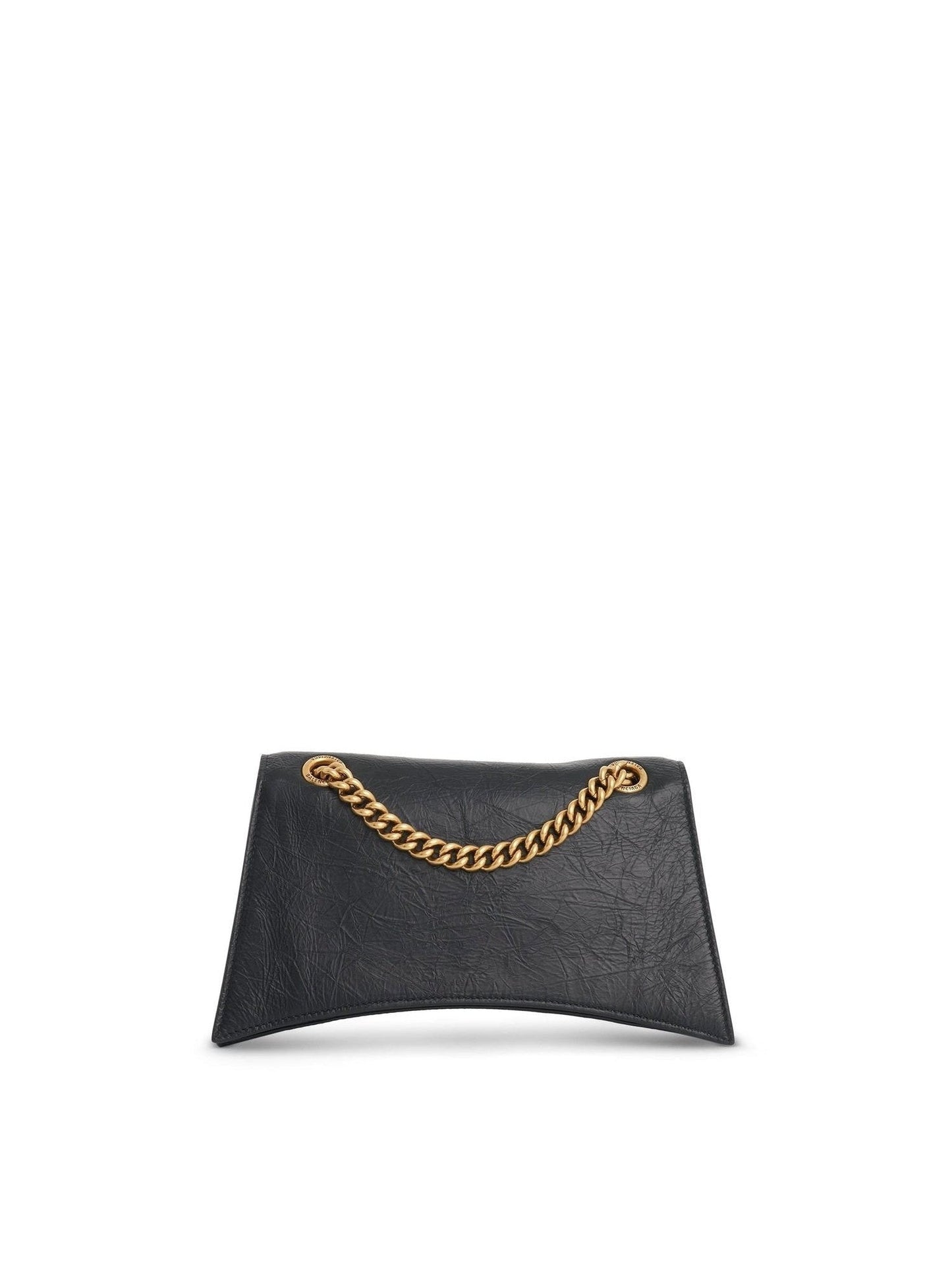 BALENCIAGA Crush Small Chain Bag (Black)