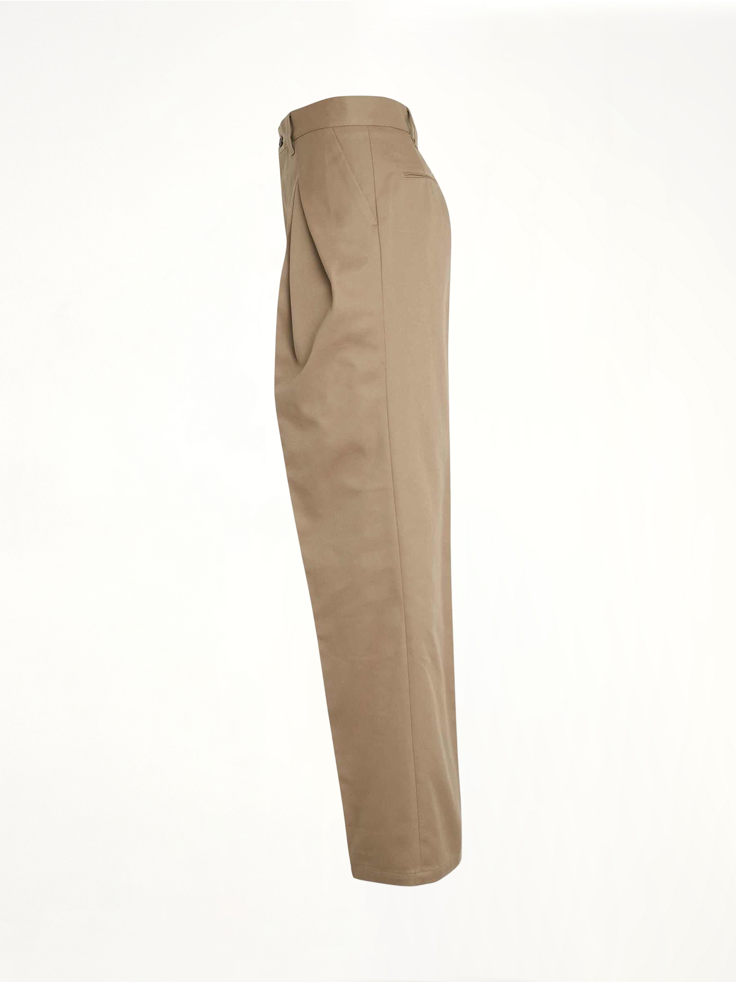 MAISON MARGIELA Pleat Details Pants (Beige)