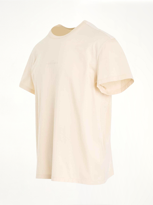 MAISON MARGIELA Upside Down Logo T-Shirt (Beige)
