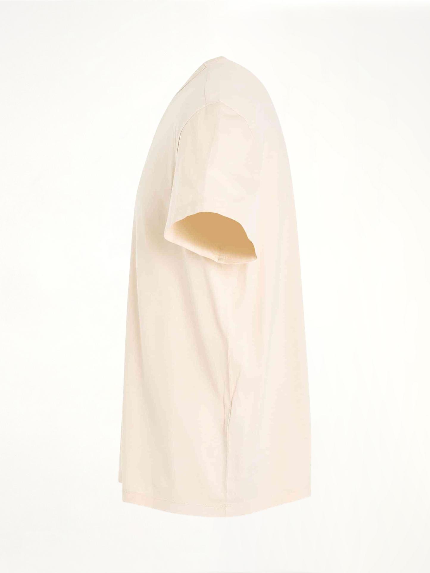 MAISON MARGIELA Upside Down Logo T-Shirt (Beige)