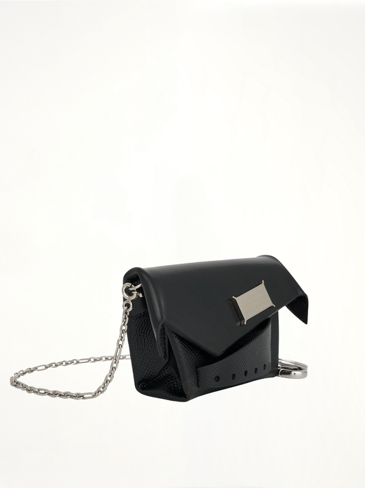 MAISON MARGIELA Small Snatched Bag (Black)