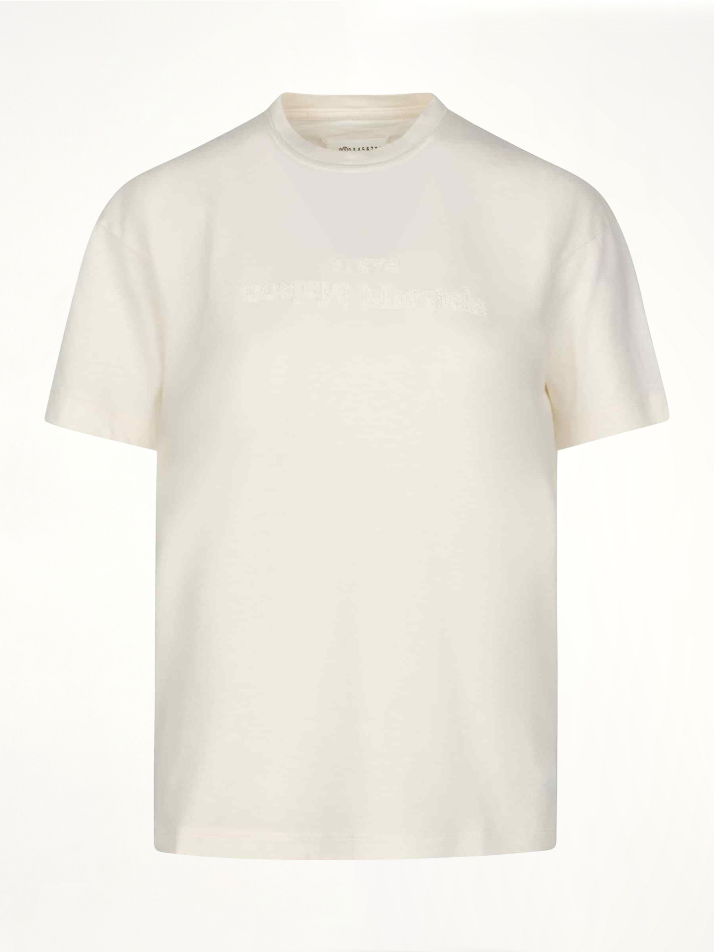 Image of T-Shirts. Product name - Reverse Logo T-Shirt in White colour by brand - MAISON MARGIELA