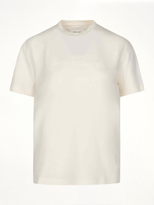 Image of T-Shirts. Product name - Reverse Logo T-Shirt in White colour by brand - MAISON MARGIELA