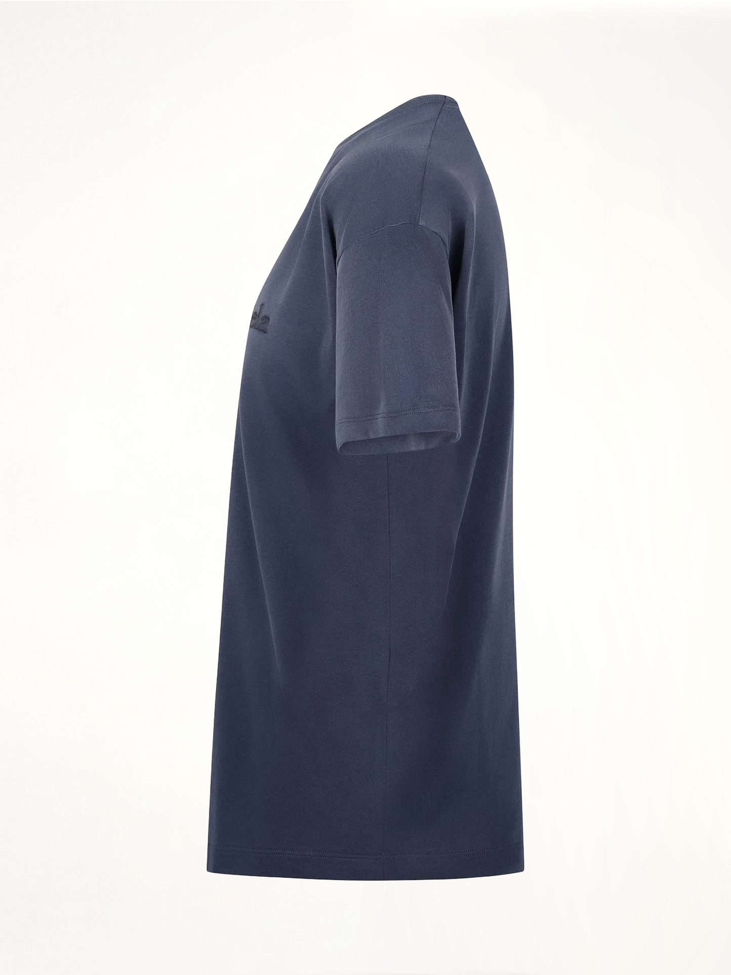 MAISON MARGIELA Cotton Jersey Logo T-Shirt (Blue)