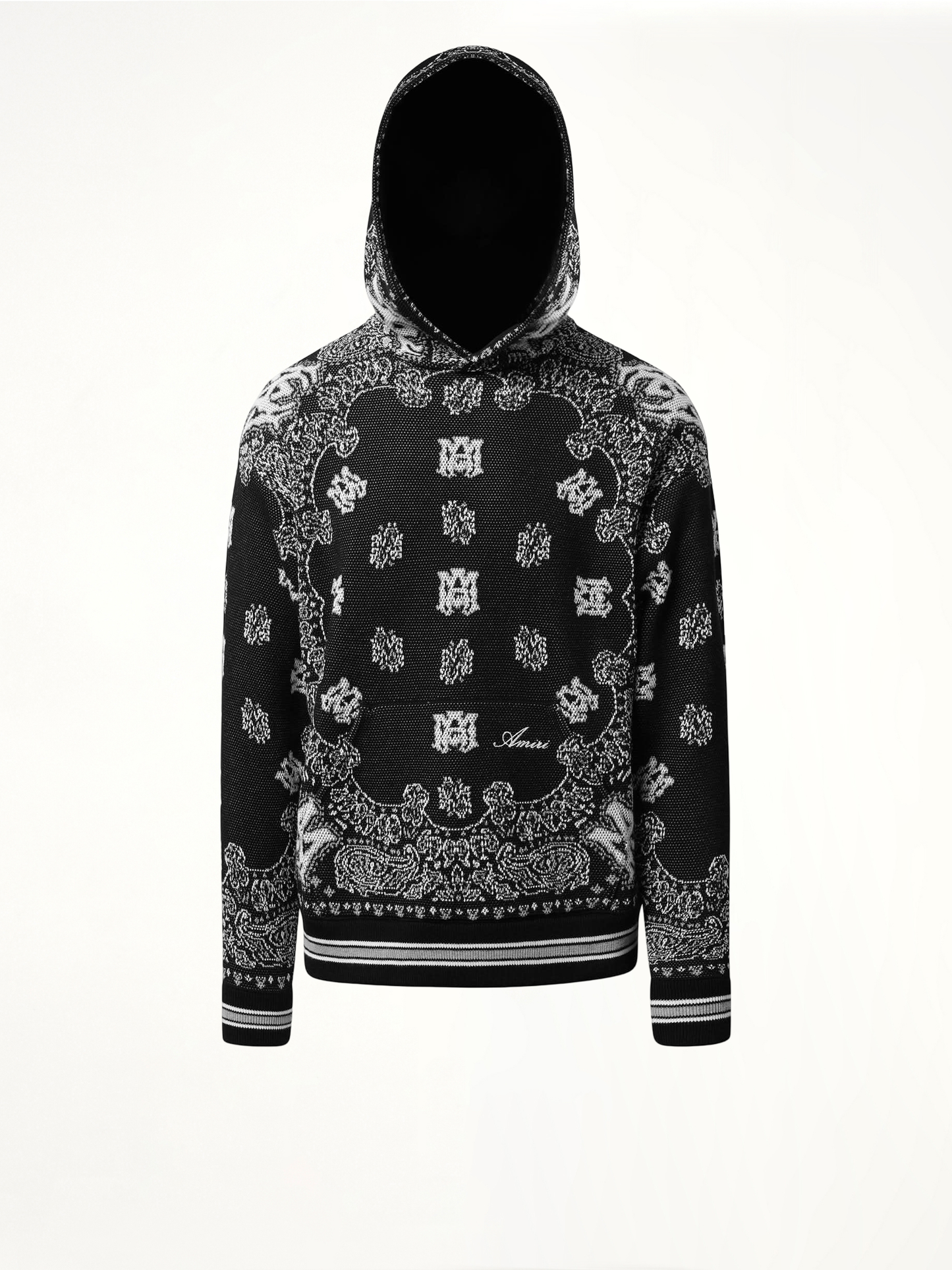 AMIRI Bandana Hoodie (Black)