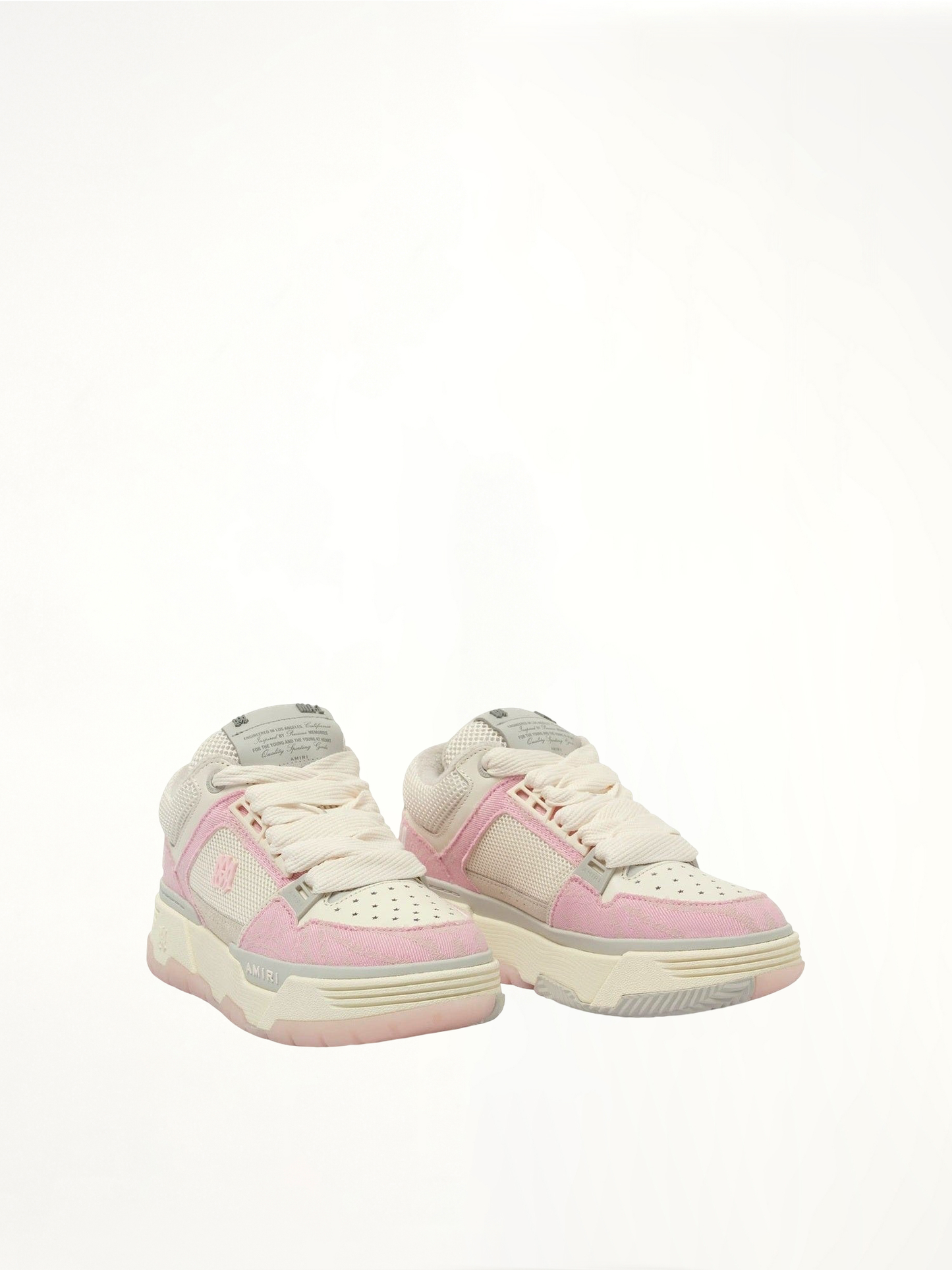 AMIRI Denim Bandana MA-1 Sneaker (Pink)