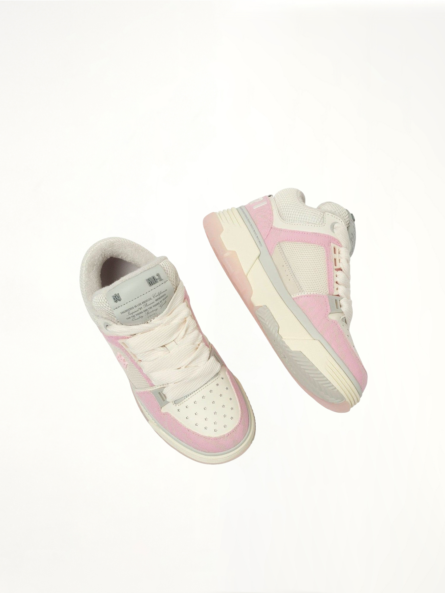 AMIRI Denim Bandana MA-1 Sneaker (Pink)