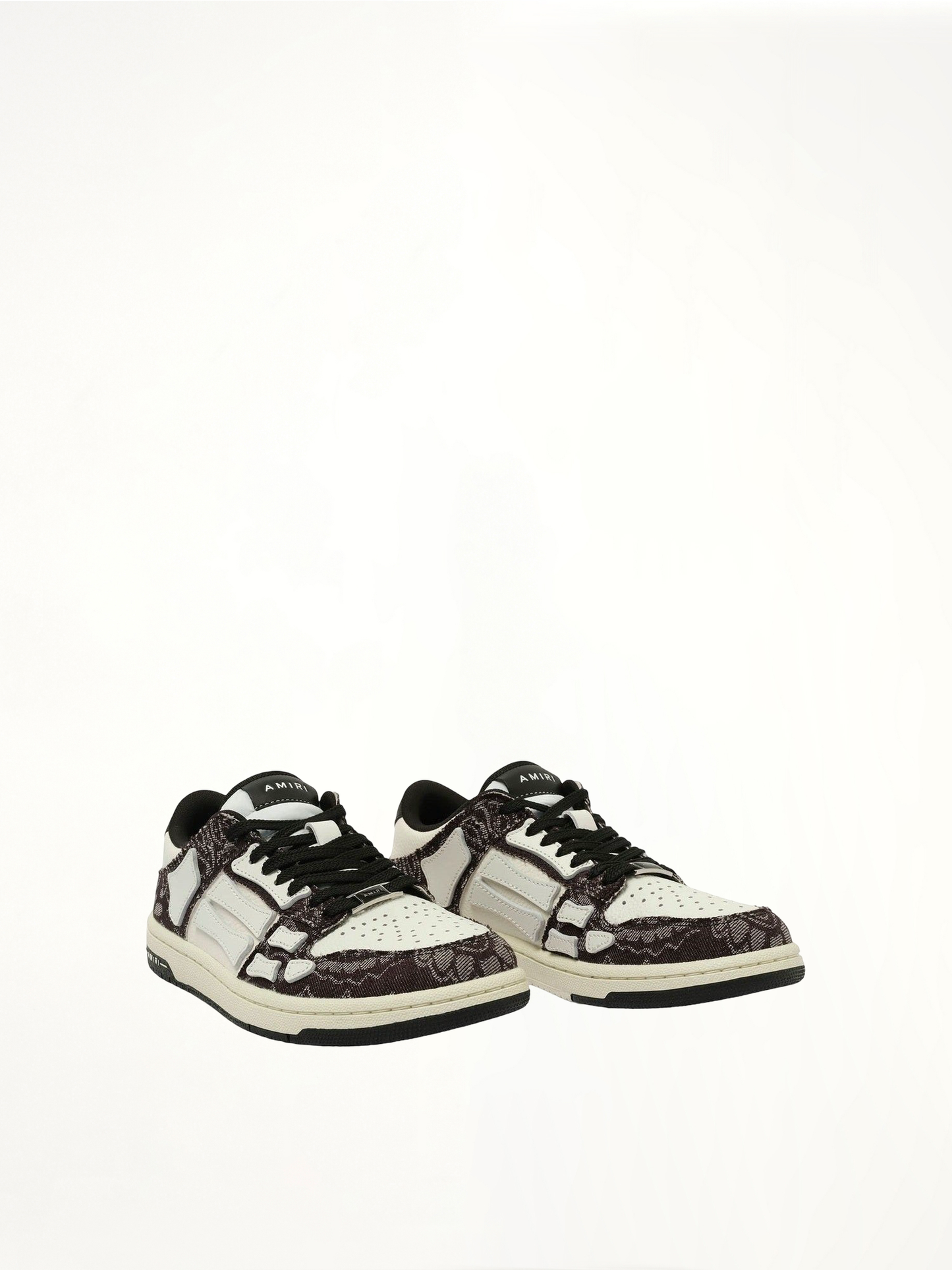 AMIRI Bandana Denim Skeleton Sneaker (Black)