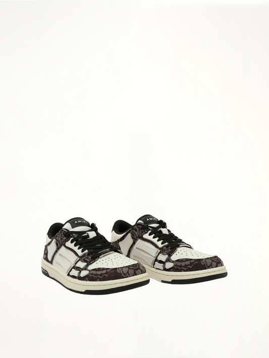 AMIRI Bandana Denim Skeleton Sneaker (Black)