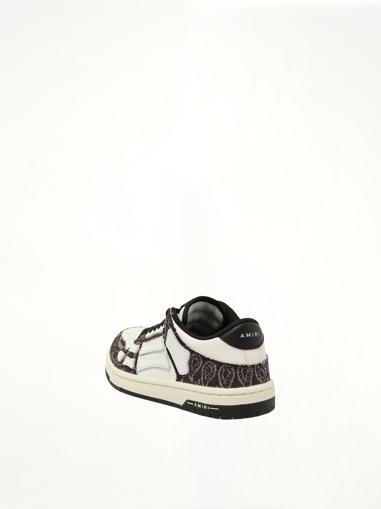 AMIRI Bandana Denim Skeleton Sneaker (Black)