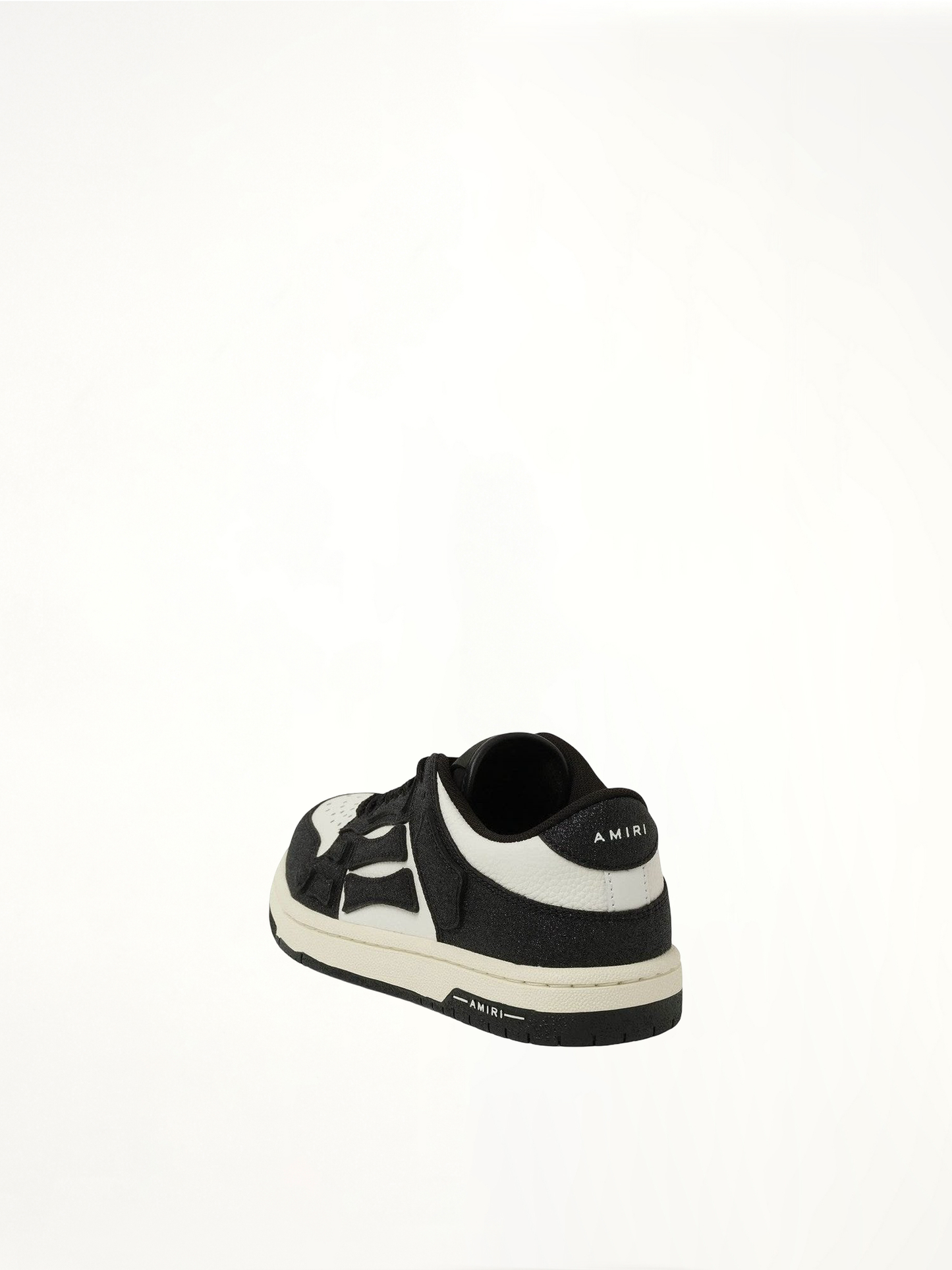 AMIRI Shimmer Skeleton Sneaker (Black)