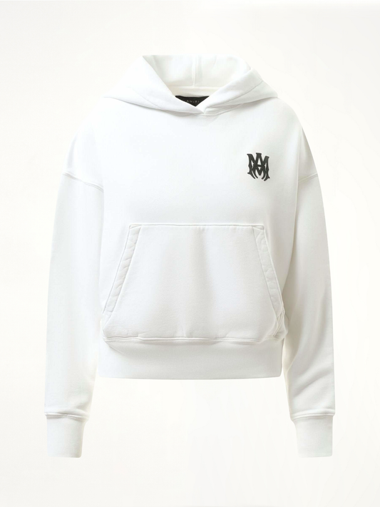 AMIRI MA Core Logo Hoodie (White)