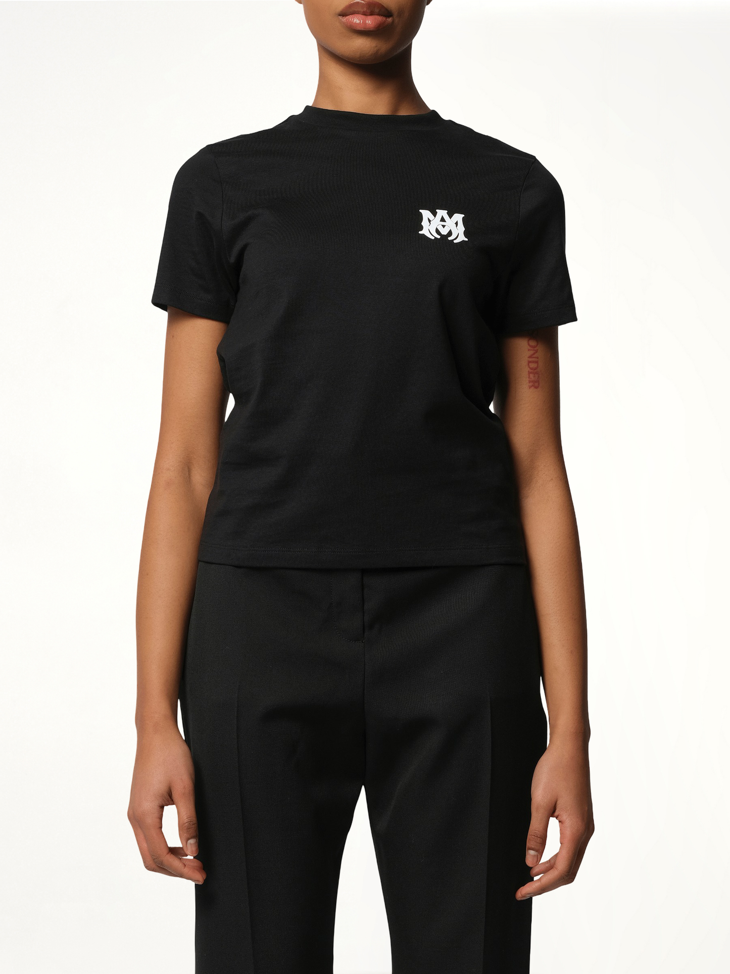 Image of T-Shirts. Product name - MA Core Logo T-Shirt in Black colour by brand - AMIRI