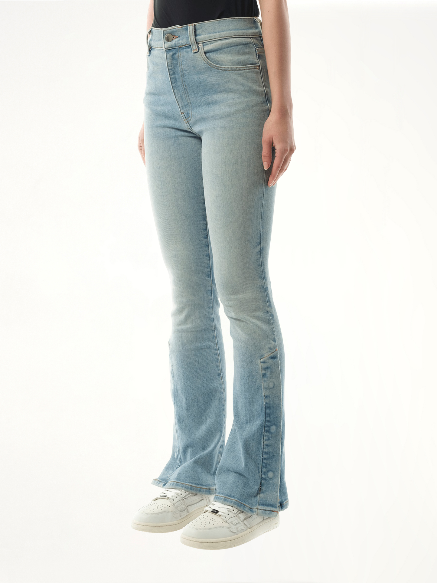 AMIRI Kick Flare Jeans (Blue)