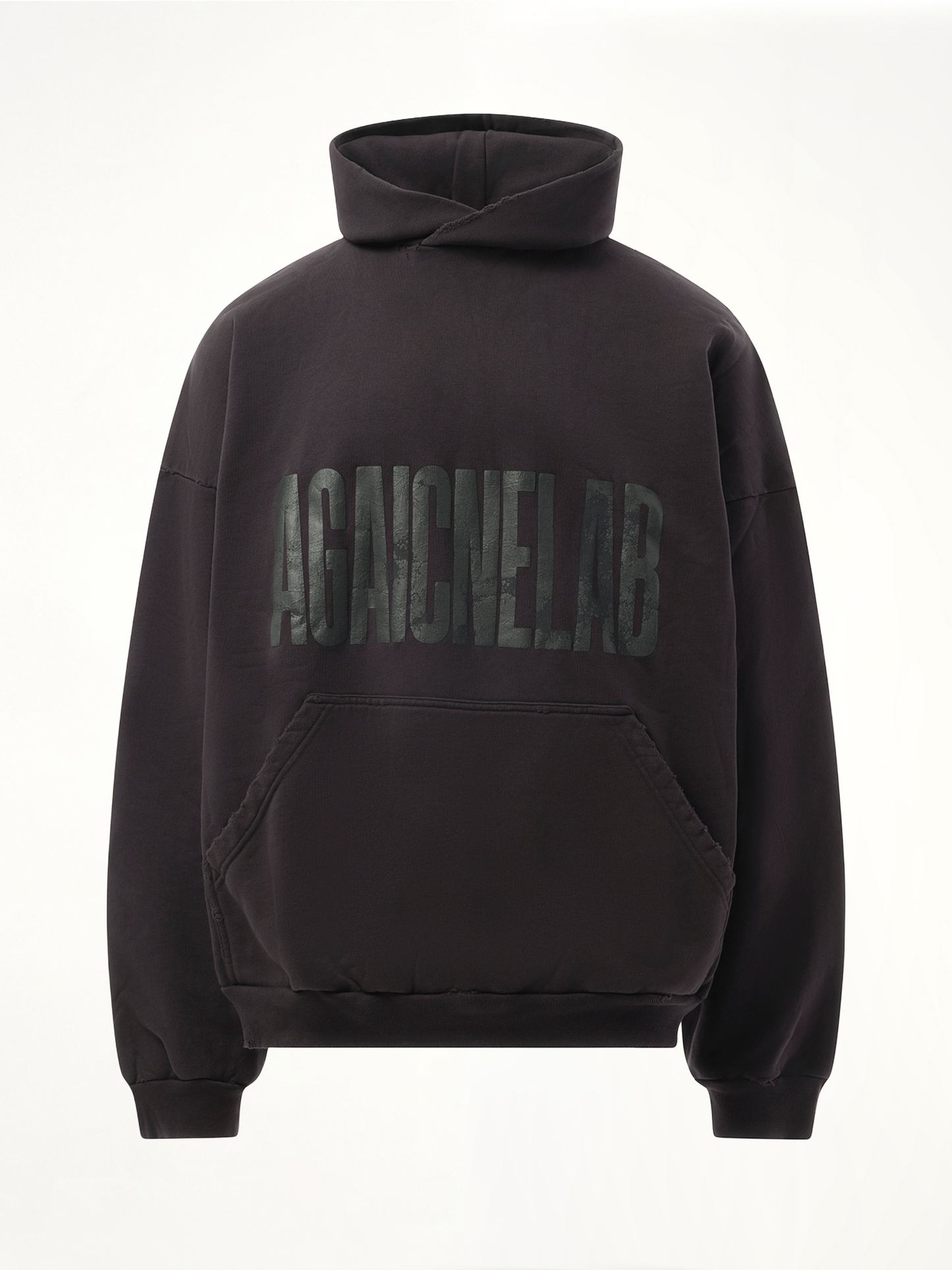 BALENCIAGA AGAICNELAB Large Fit Hoodie (Black)