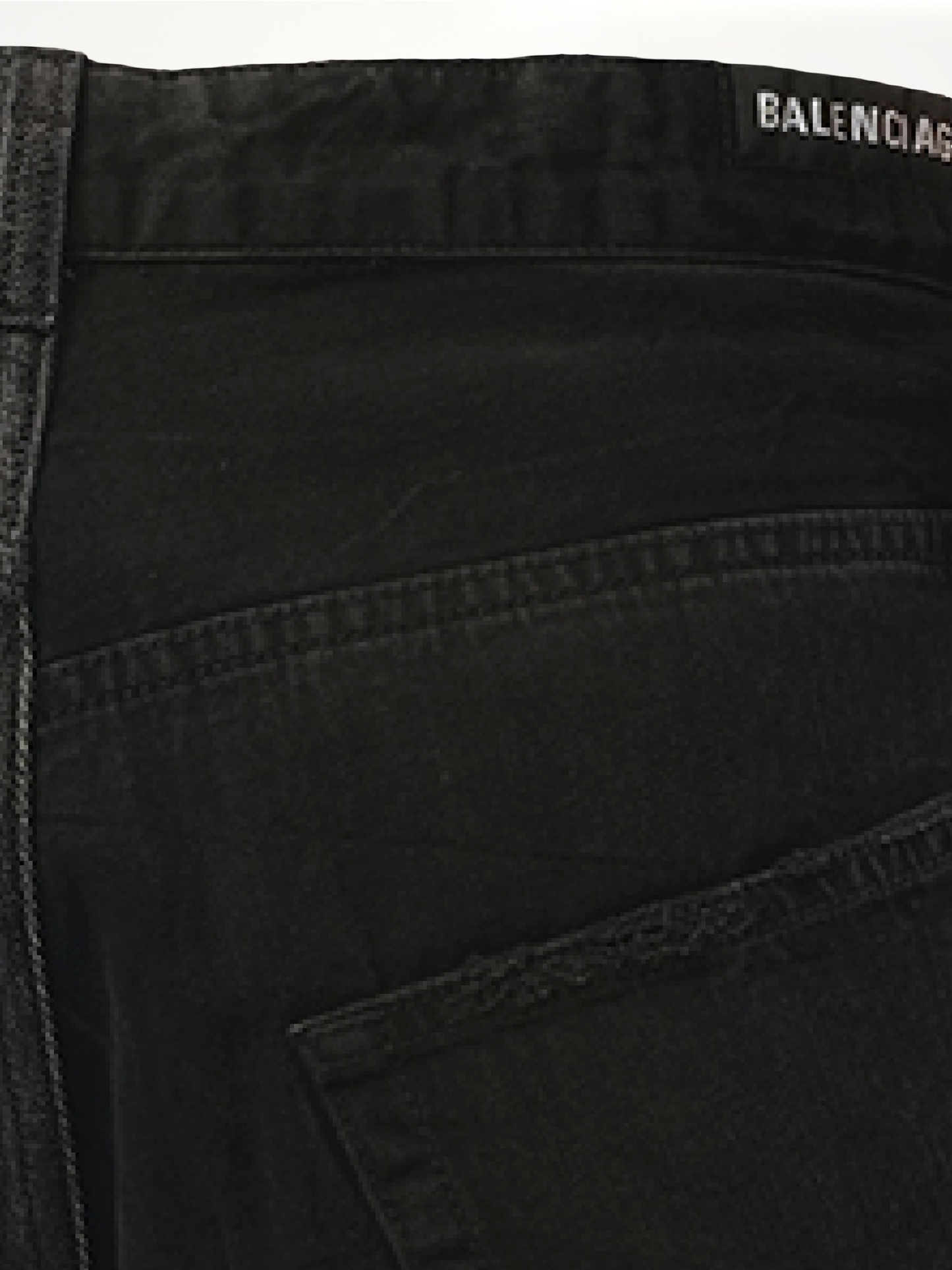 BALENCIAGA Fifty-Fifty Pants (Black)