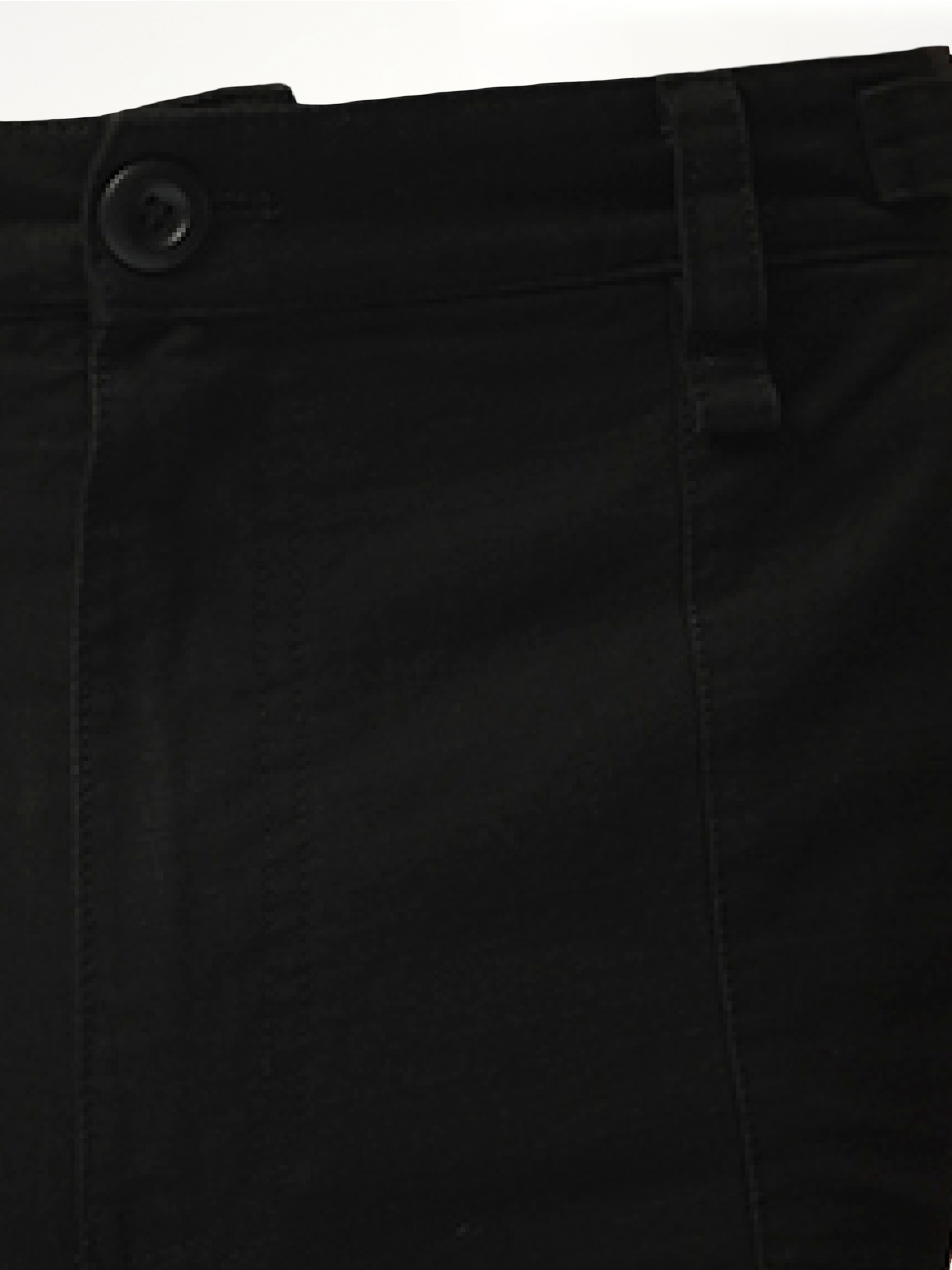 BALENCIAGA Flared Cargo Pants (Black)