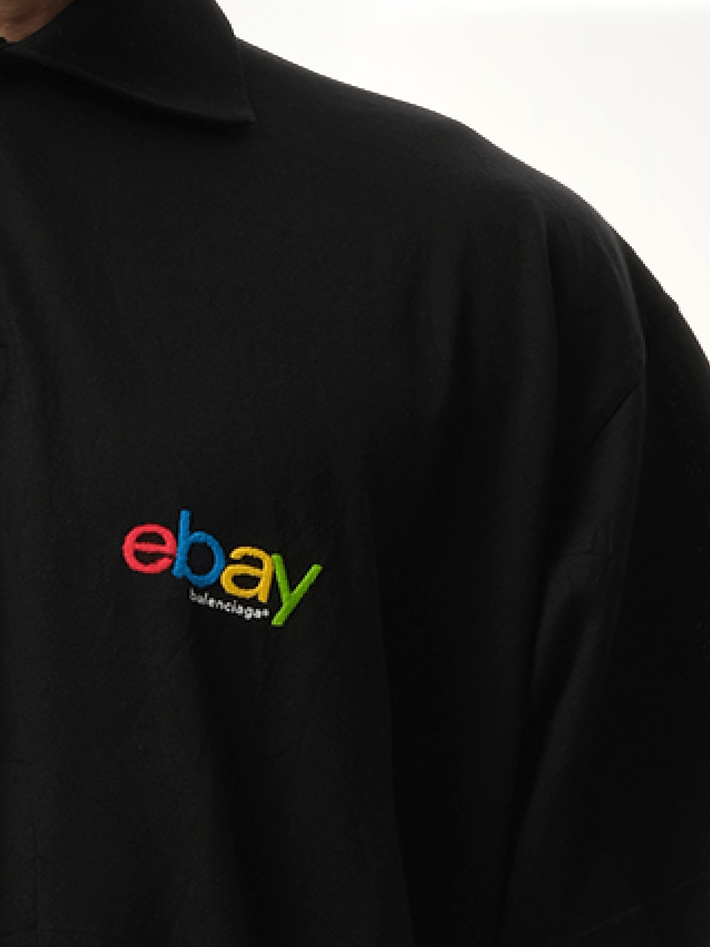 BALENCIAGA Ebay Polo (Black)